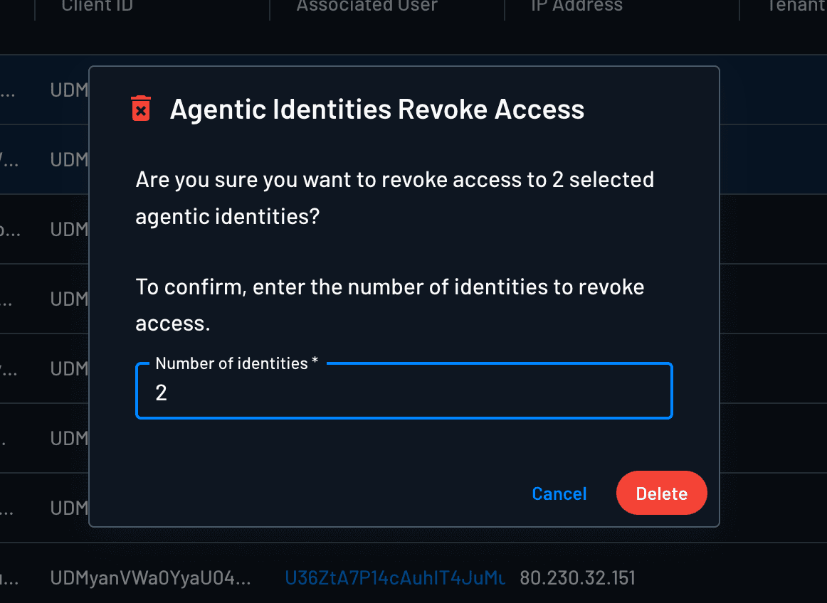 Revoking Access