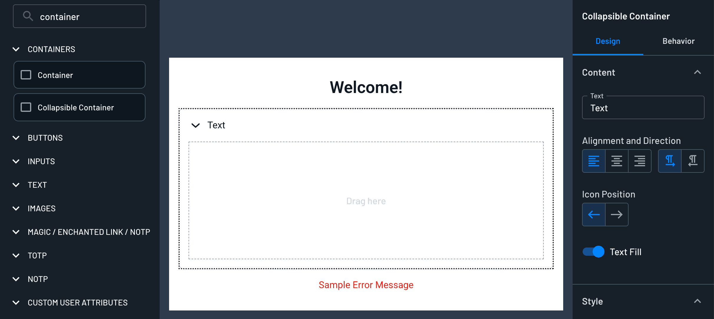 Collapsible Container