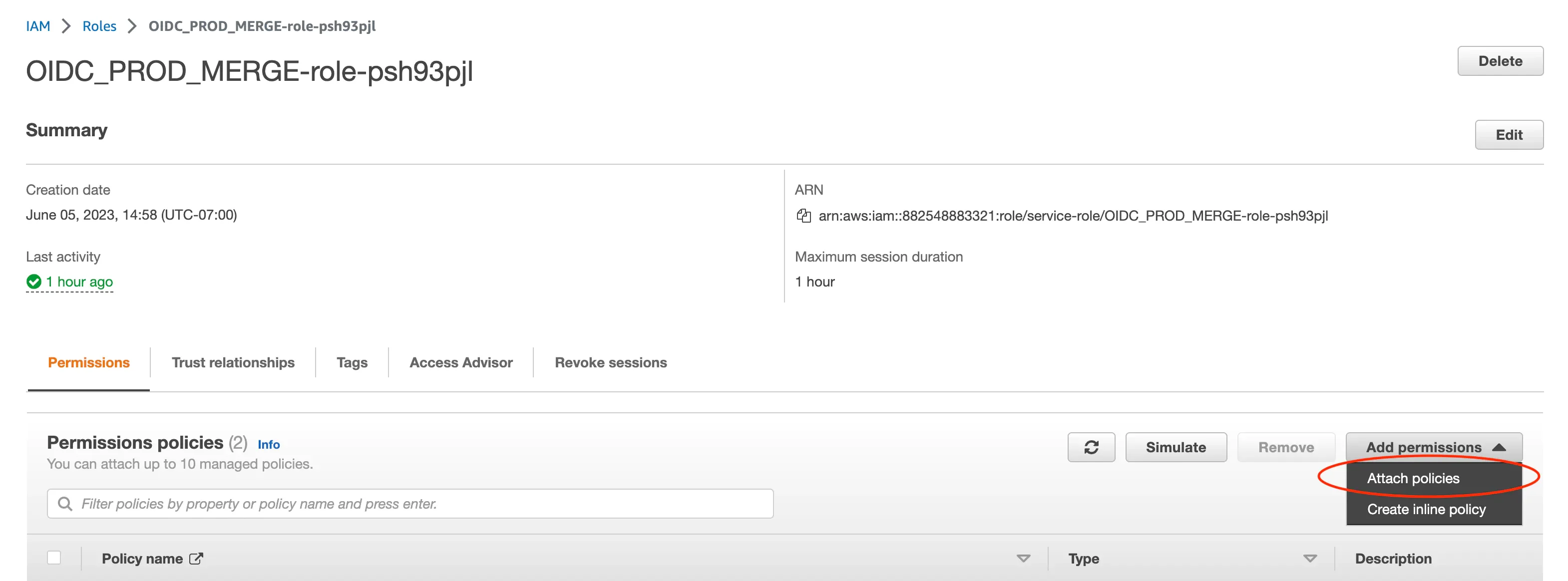 Descope OIDC with AWS Cognito as auth provider setting up lambda trigger 6