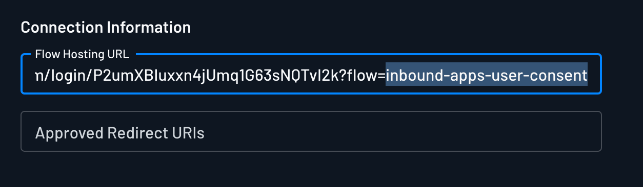 Flow Hosting URL
