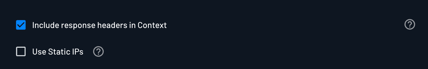 Enable Headers