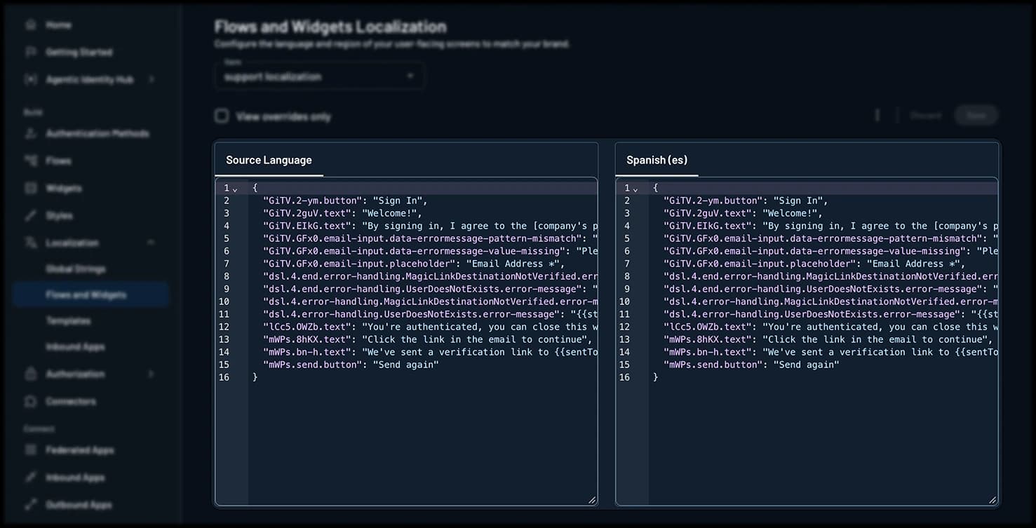 DSL localization keys shown alongside screen content keys