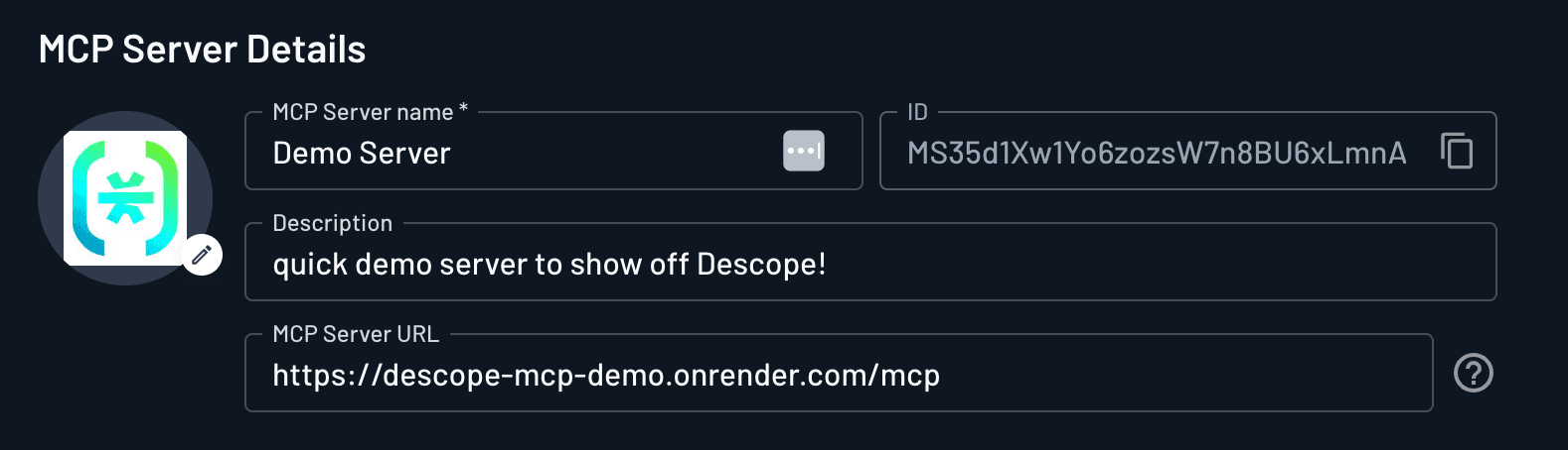MCP Server Details