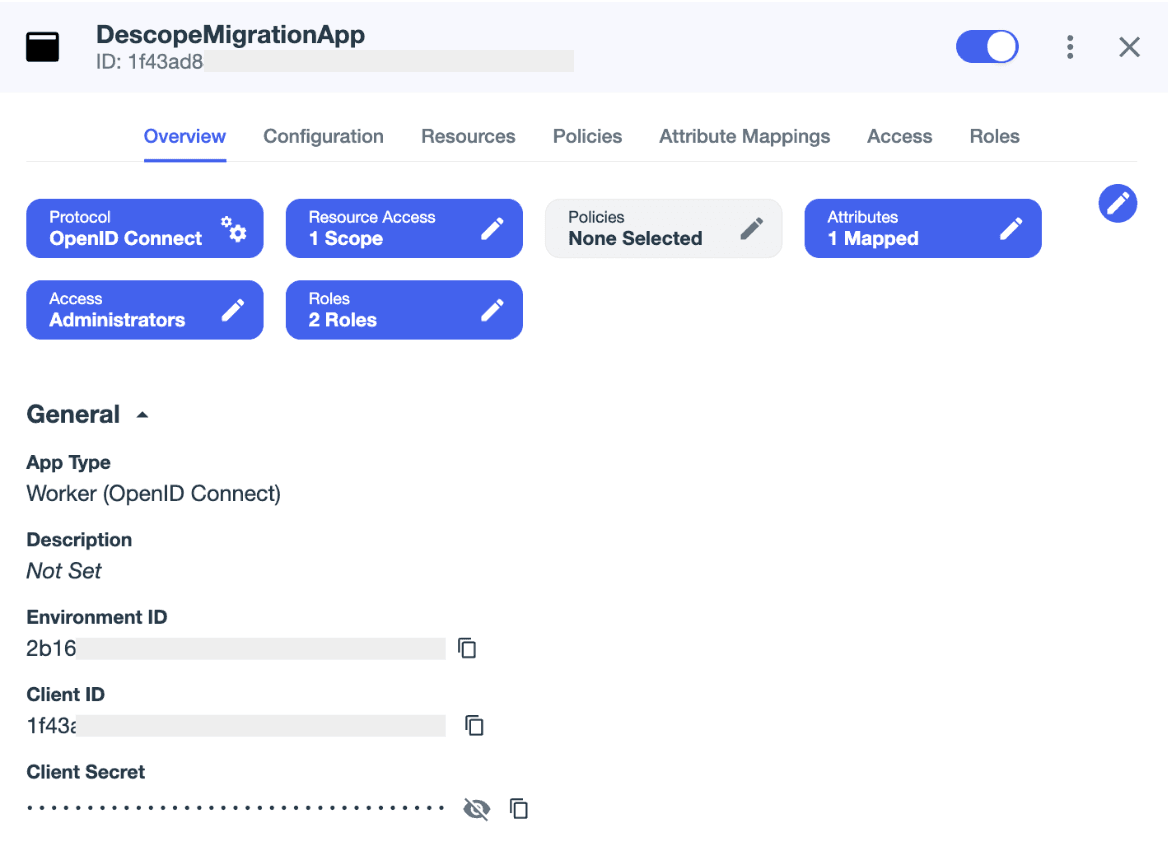 Ping Application Overview
