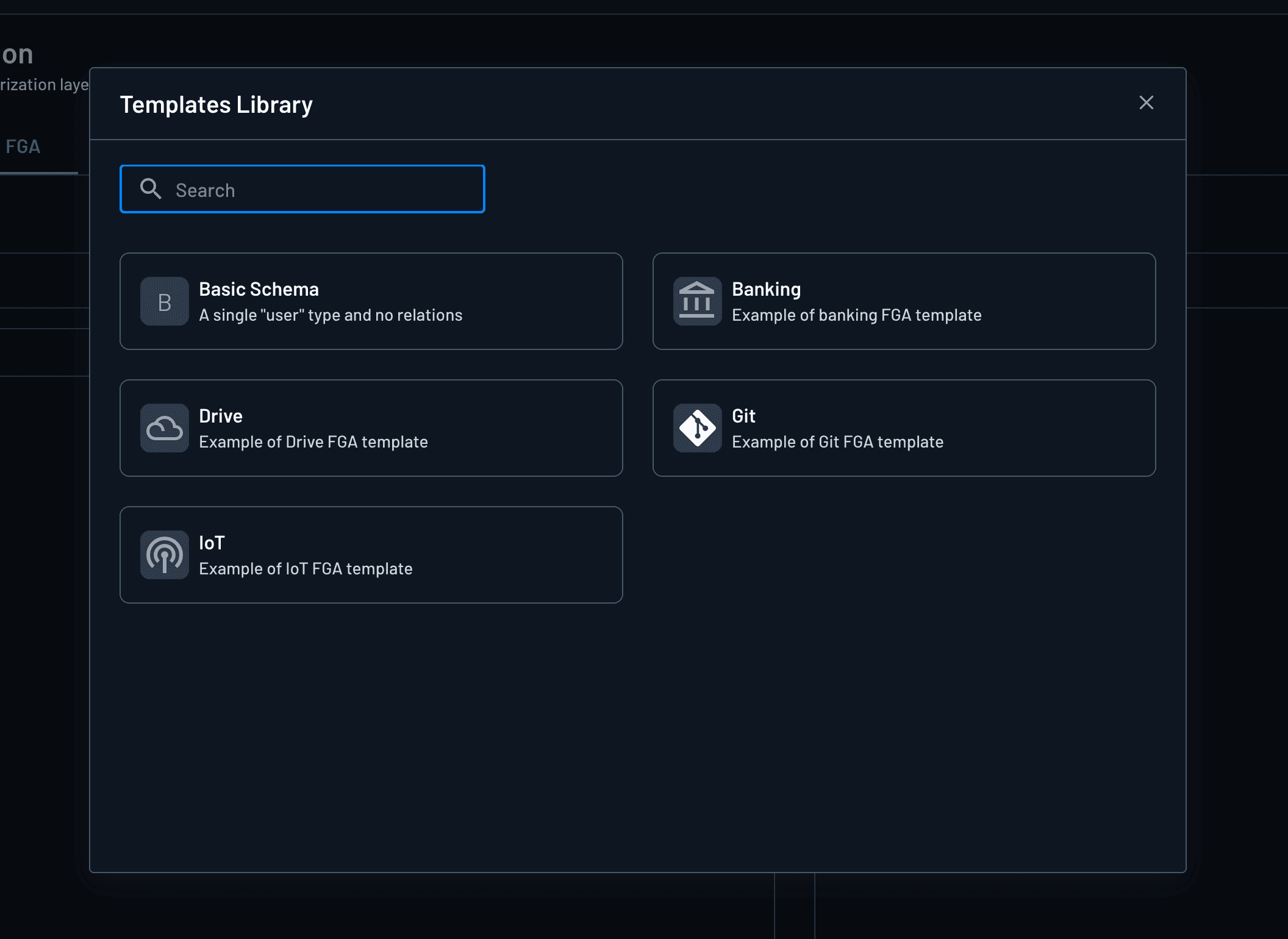 Schema Templates