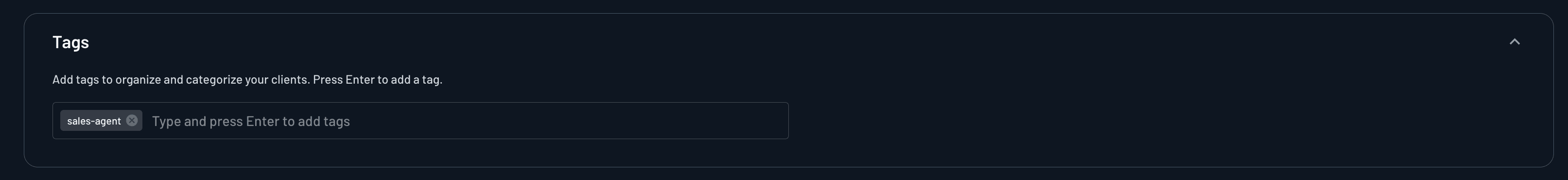 Tags