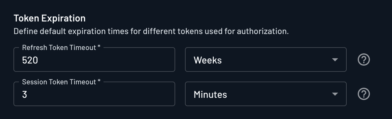 Token Expiration