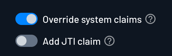 Override System Claims