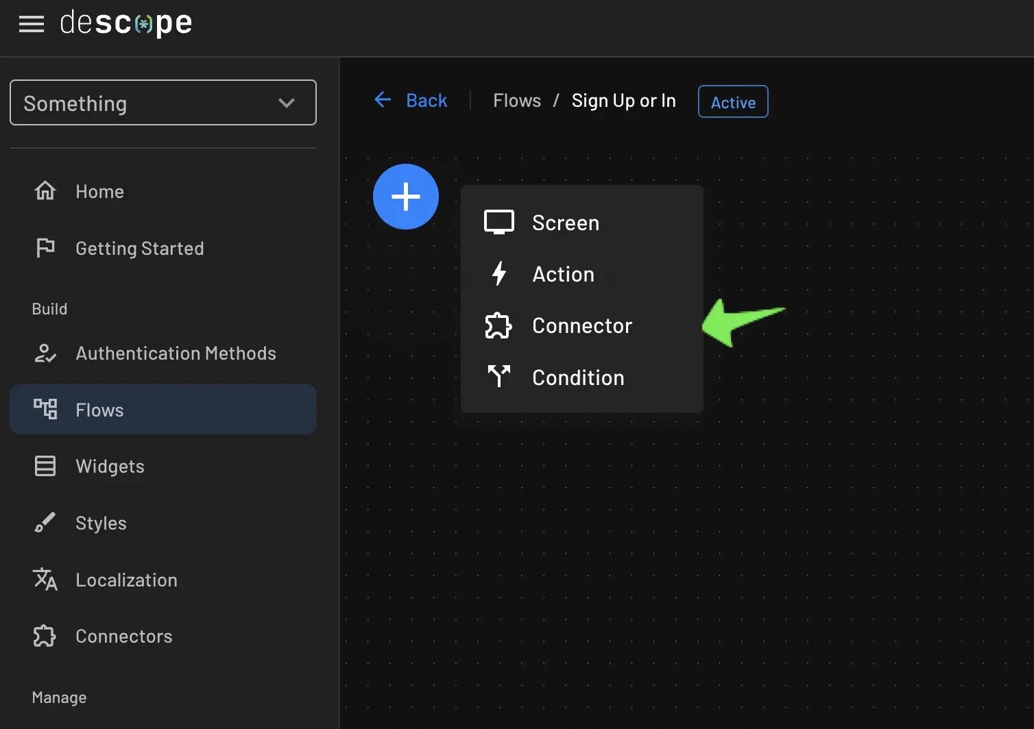 Adding Descope third party action within flows