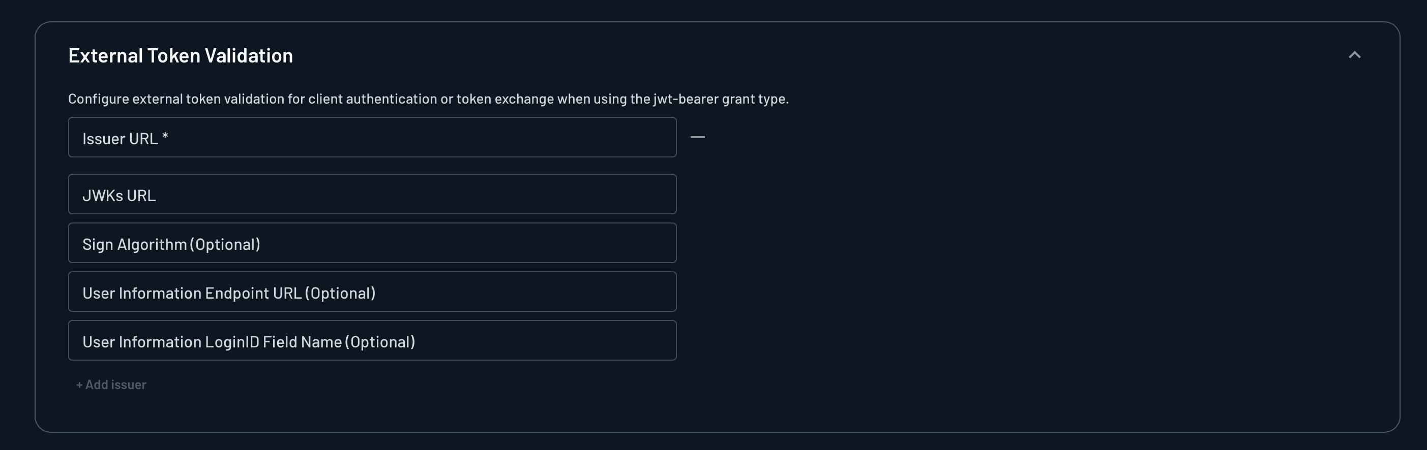 Add Inbound App -> JWT Bearer