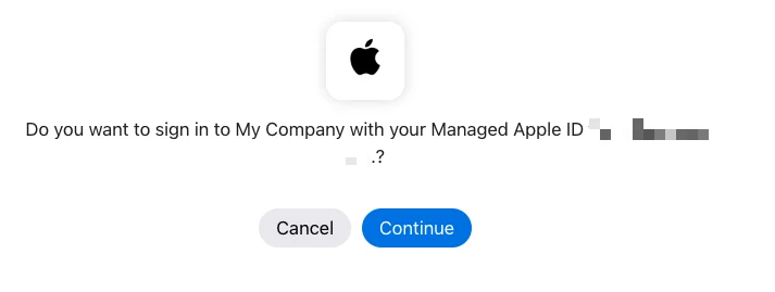 Apple login now shows custom provider name within Descope flow