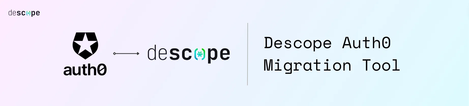 Descope Auth0 Migration Guide without passwords image