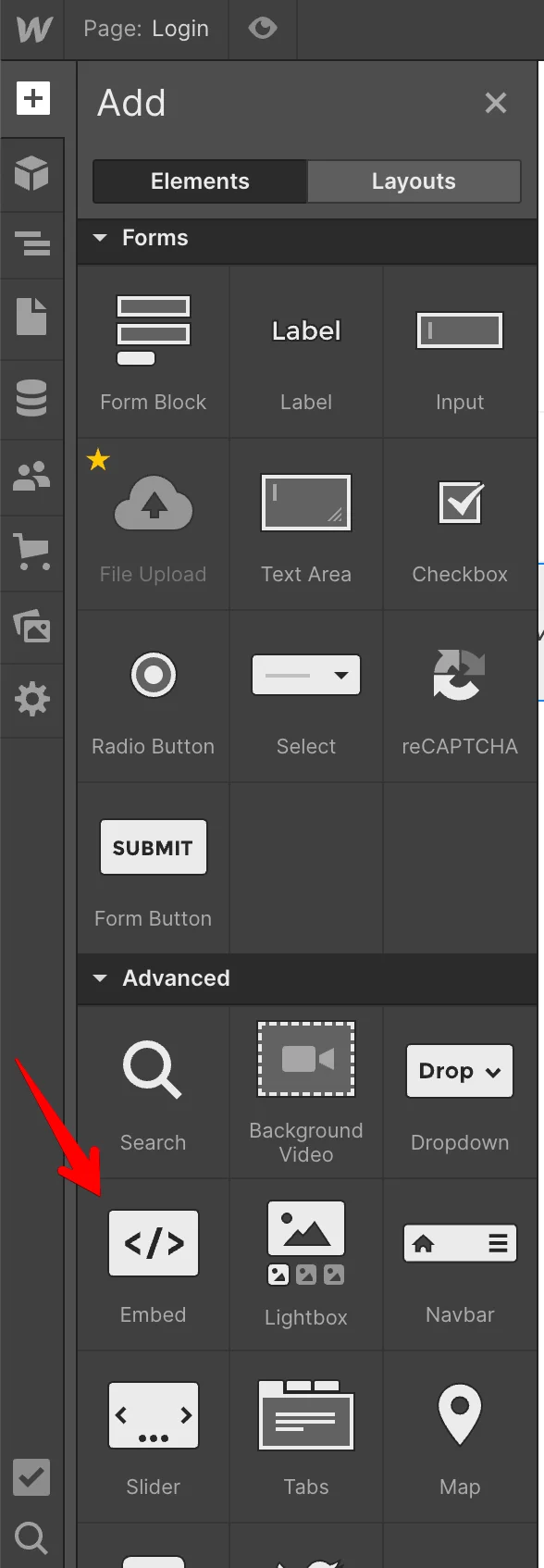 Descope webflow guide - custom code on pages 3