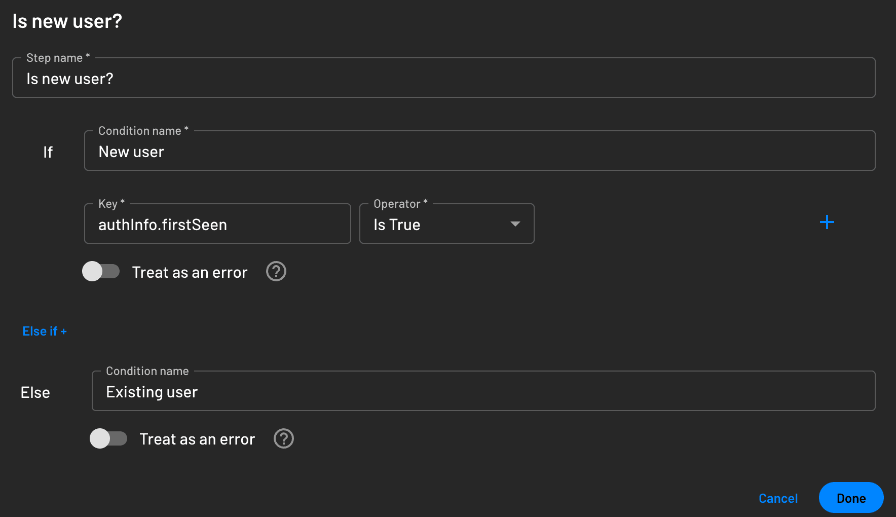 AuthInfo Example in Flow