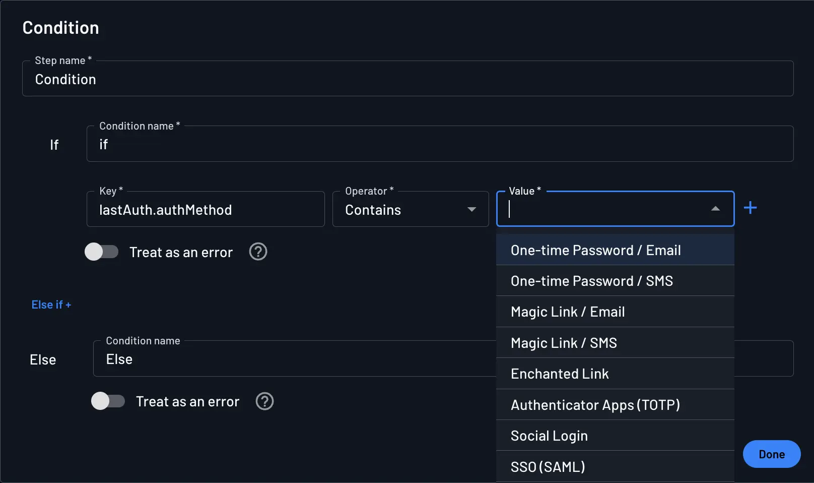 LastAuth Example in Flow