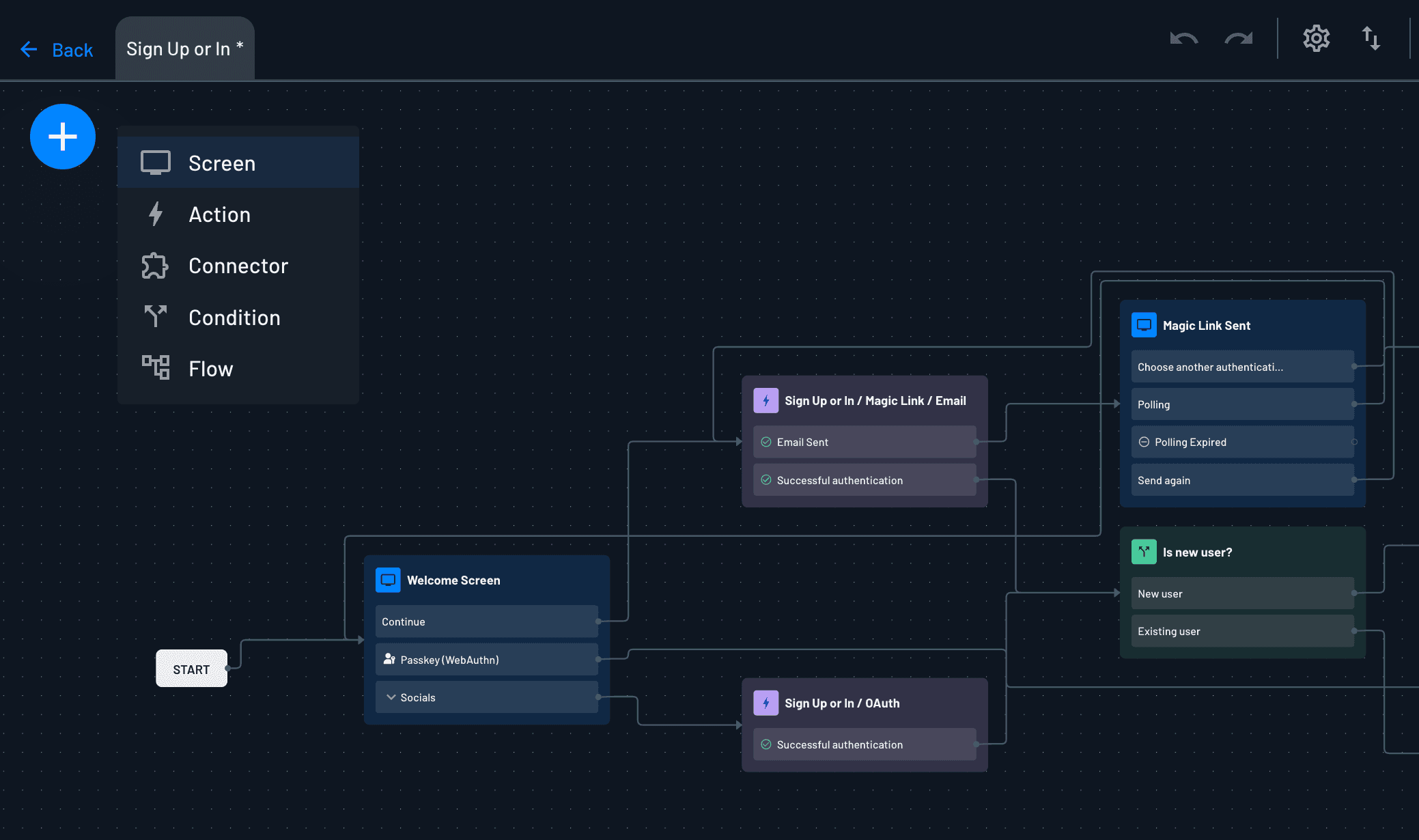 Descope flow example