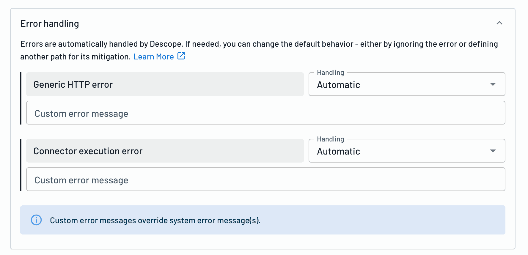 Error Handling for SMS Gateway