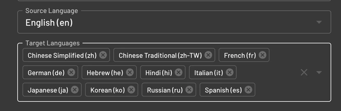 localization connector locales