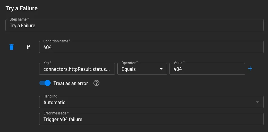 Localization of customized conditional error message example within Descope Localization