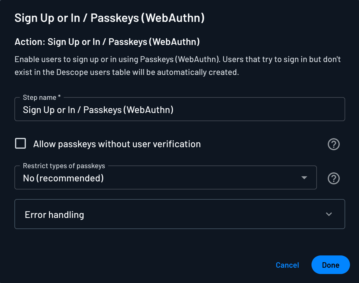 passkey-flow-action