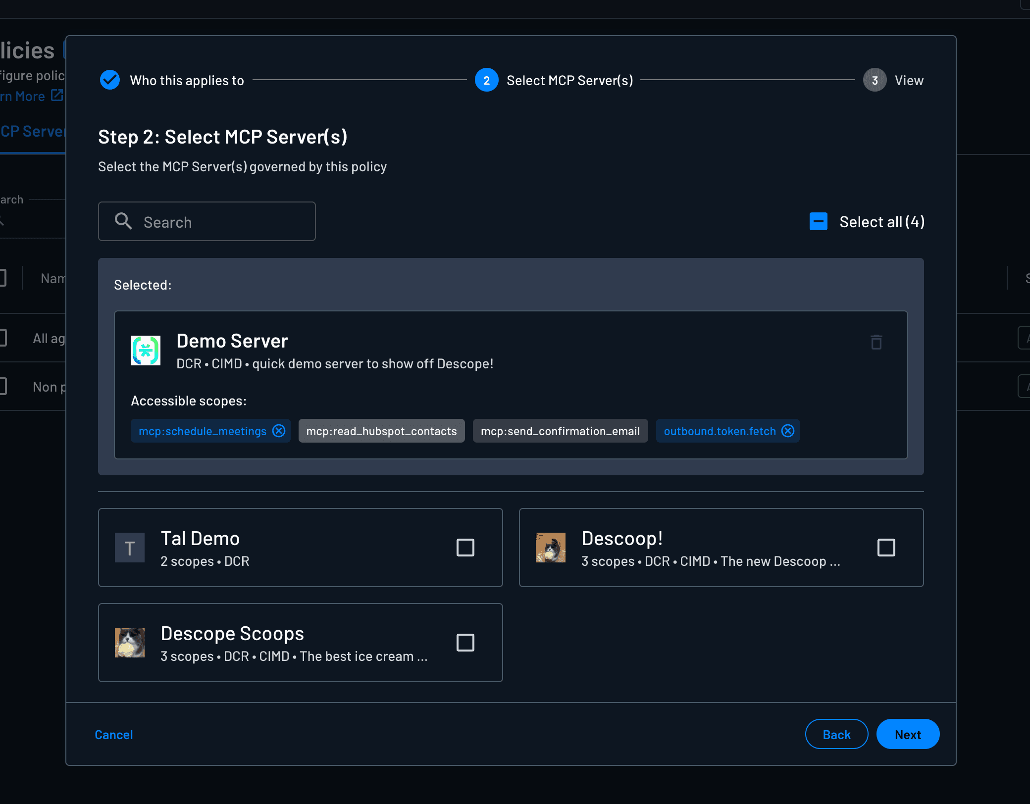 Read-write calendar scopes