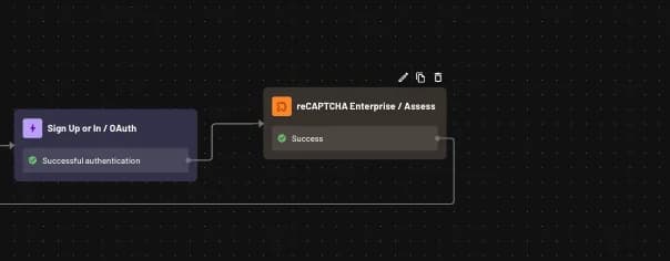 reCAPTCHA connector asess