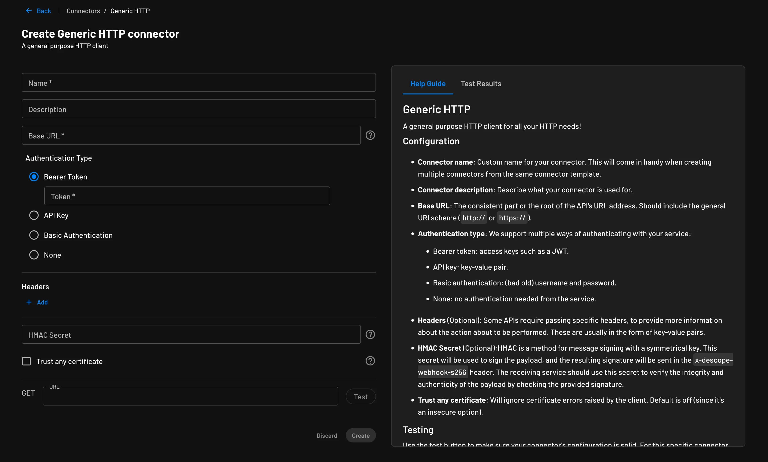 Twilio connector widget input