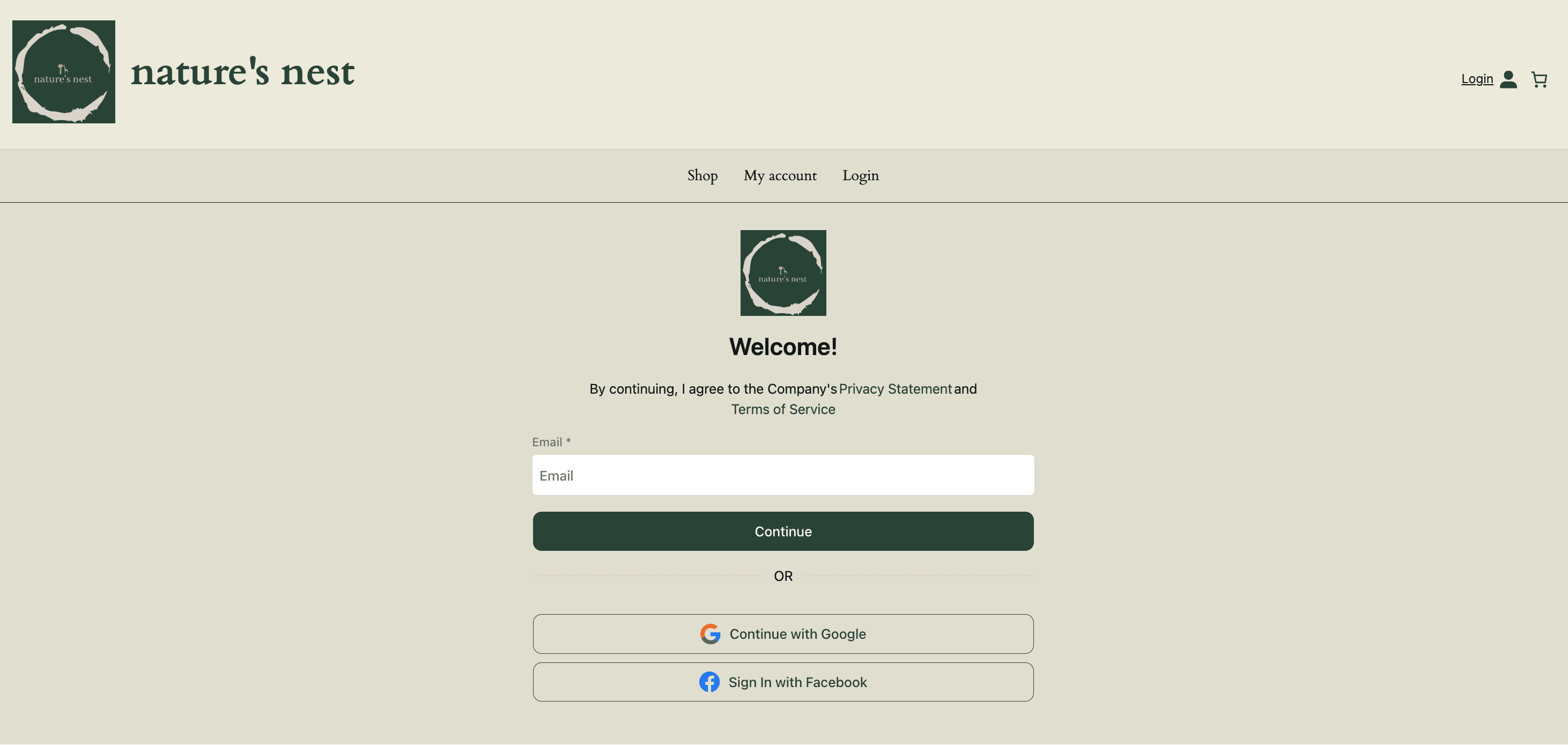 WordPress login page