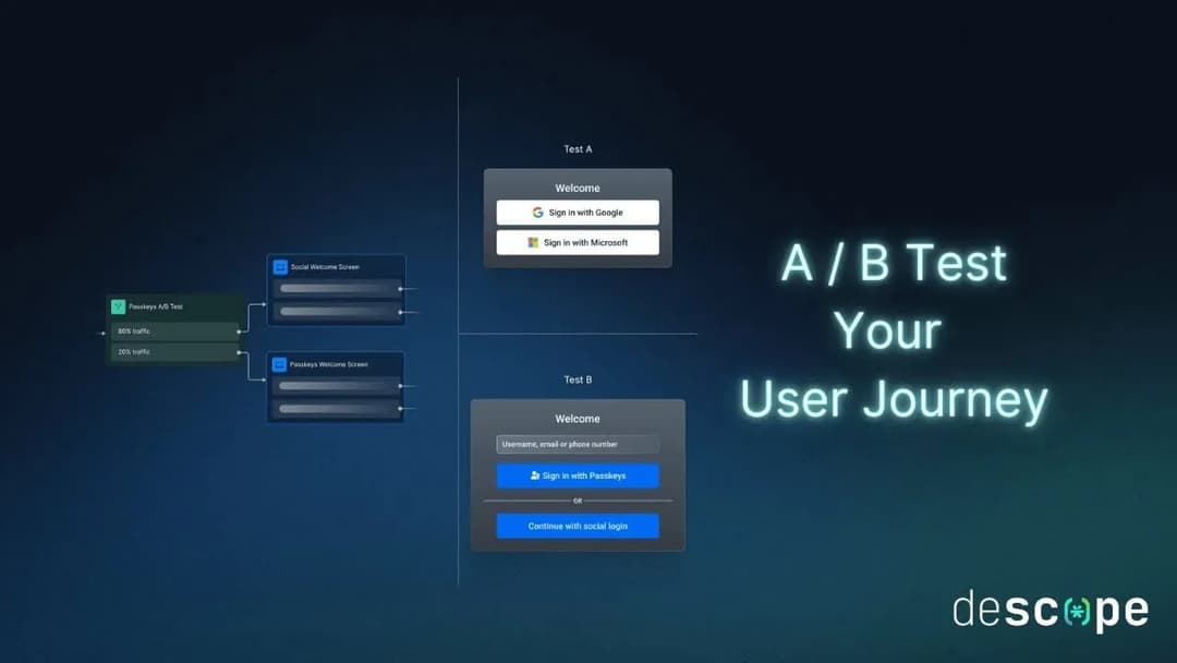 Flow A/B Testing | Descope Documentation