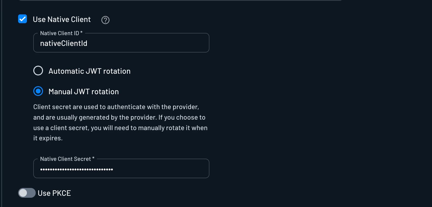 Use Native Client for Apple's mobile sign-in flow