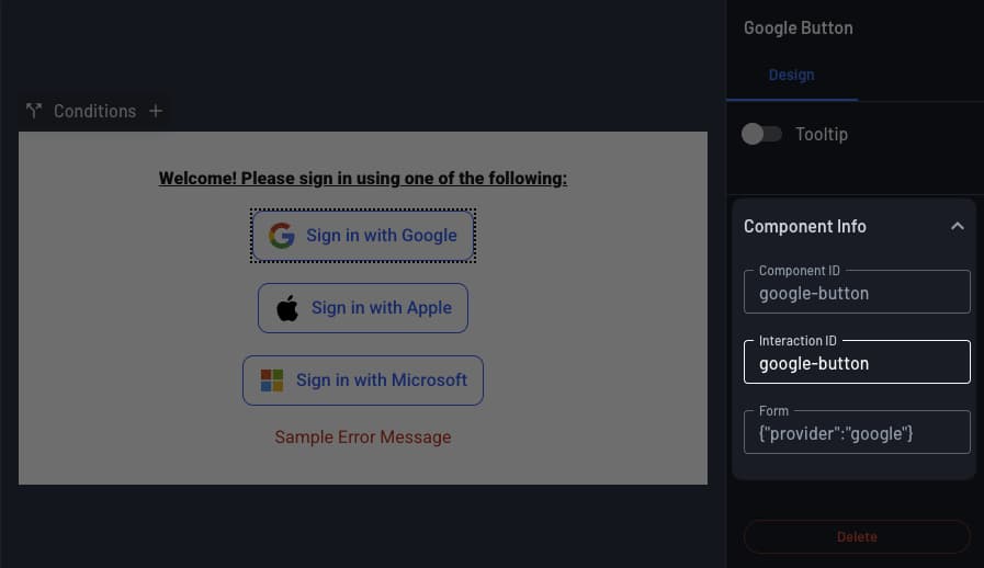 Interaction ID within Flow editor