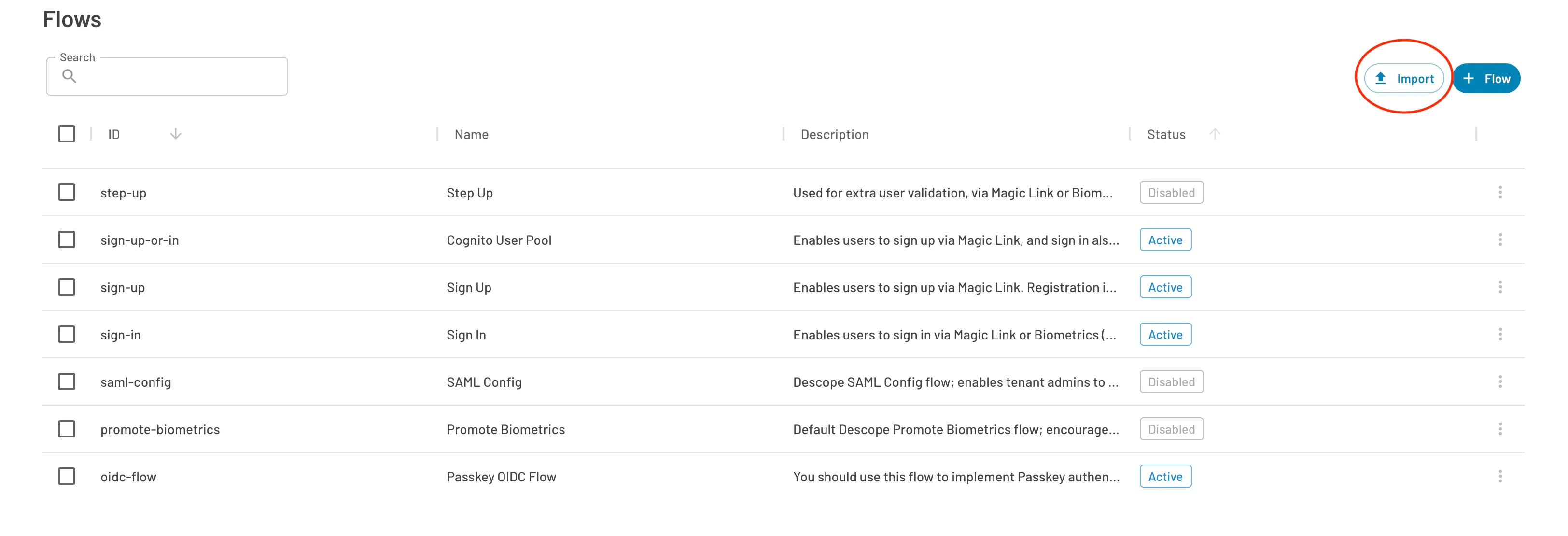Descope OIDC with AWS Cognito as auth provider flow configuration 1