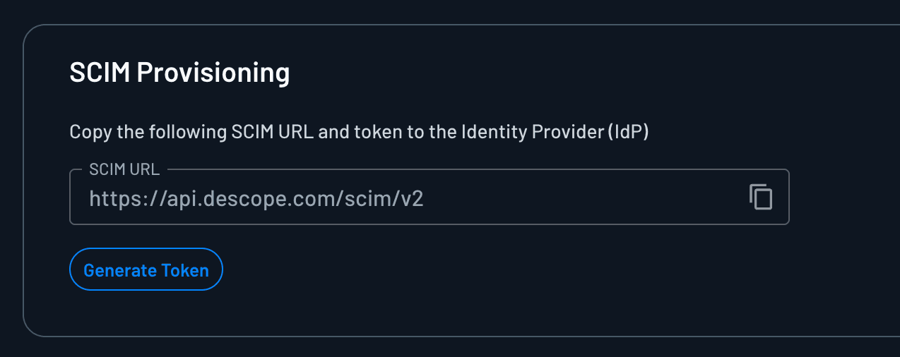 SCIM provisioning in SSO setup